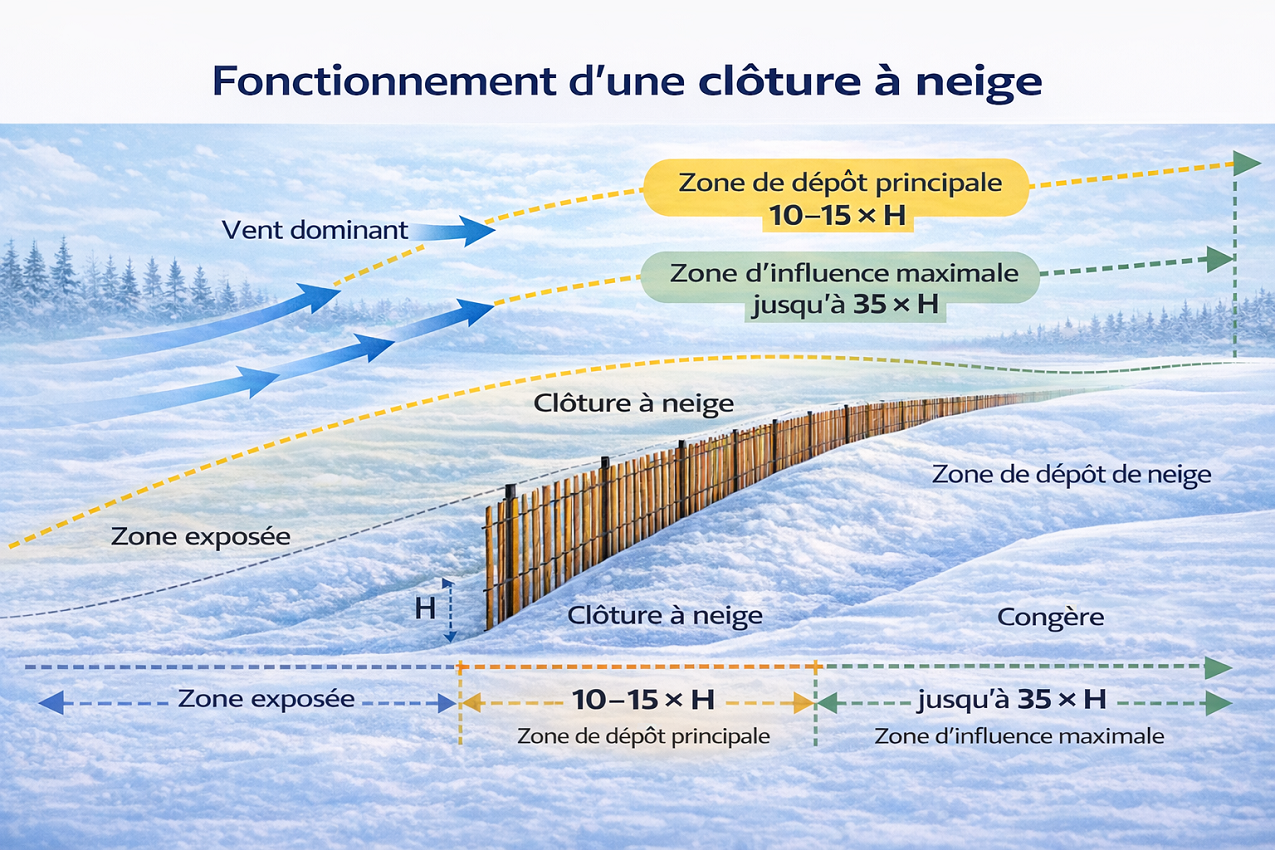 cloture lebel 3 couleurs de lattes