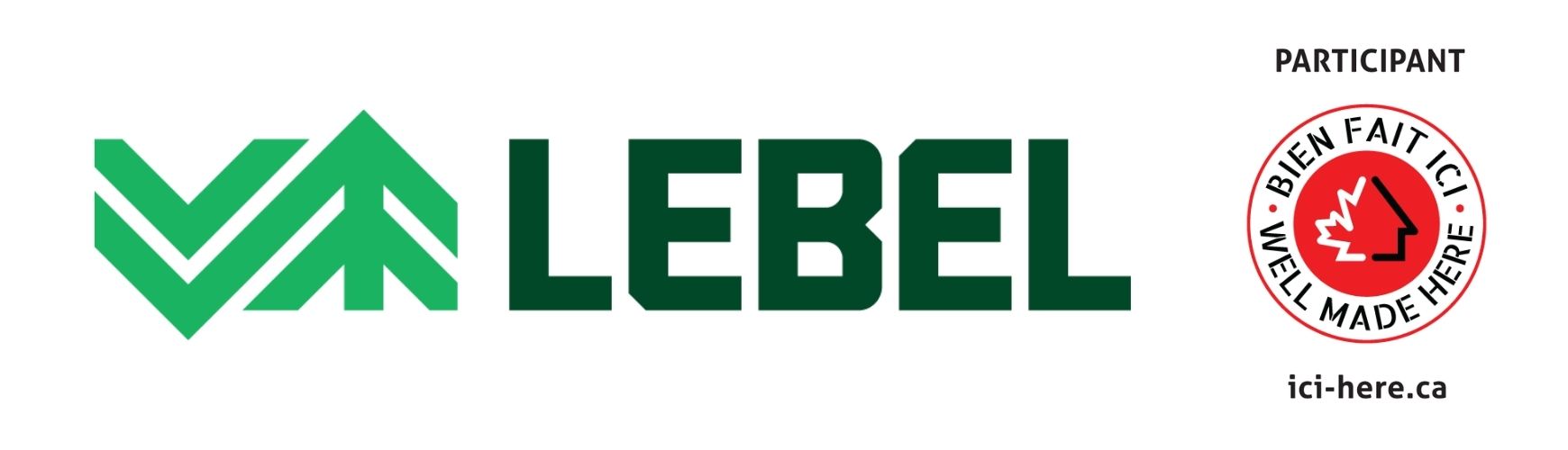 Logos Lebel et Bien fait ici